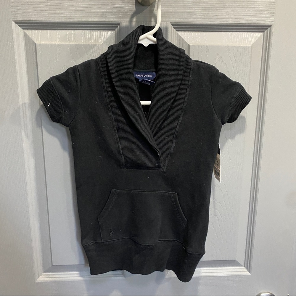 Ralph Lauren Girls Black SS Sweater - Size 3T